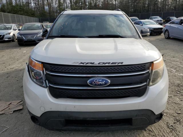 1FM5K7D81DGA97095 - 2013 FORD EXPLORER XLT WHITE photo 5