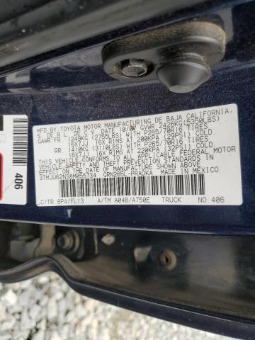 3TMJU62N38M055734 - 2008 TOYOTA TACOMA DOUBLE CAB PRERUNNER BLUE photo 12