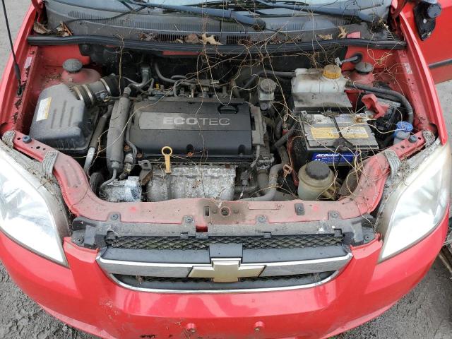 KL1TD5DE6AB076243 - 2010 CHEVROLET AVEO LS 红色 照片 11
