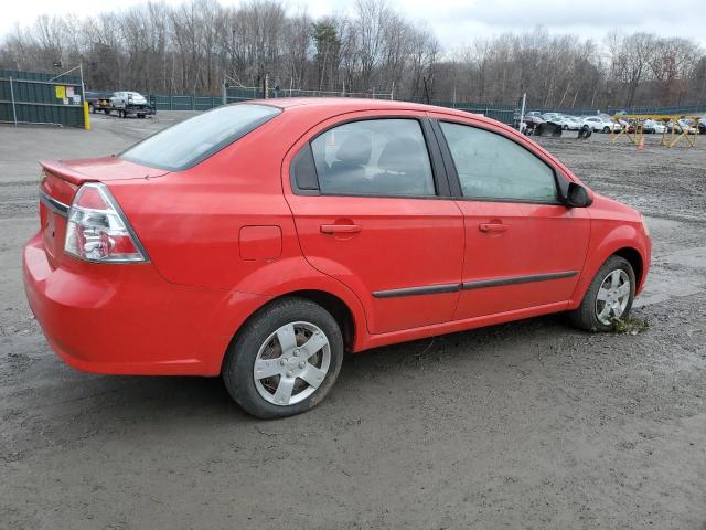KL1TD5DE6AB076243 - 2010 CHEVROLET AVEO LS 红色 照片 3