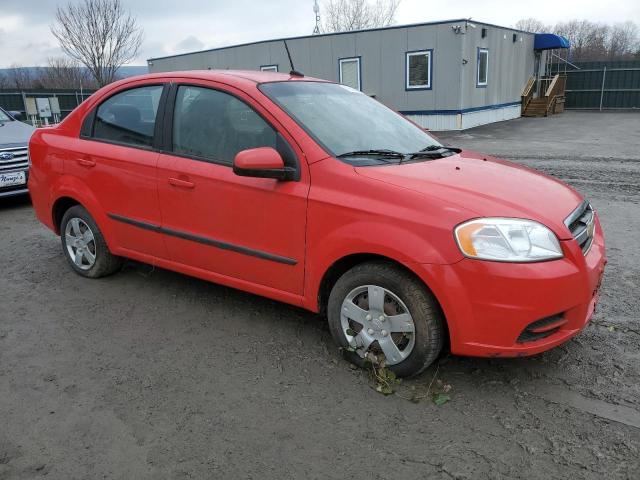KL1TD5DE6AB076243 - 2010 CHEVROLET AVEO LS 红色 照片 4