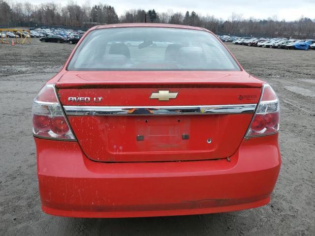 KL1TD5DE6AB076243 - 2010 CHEVROLET AVEO LS 红色 照片 6
