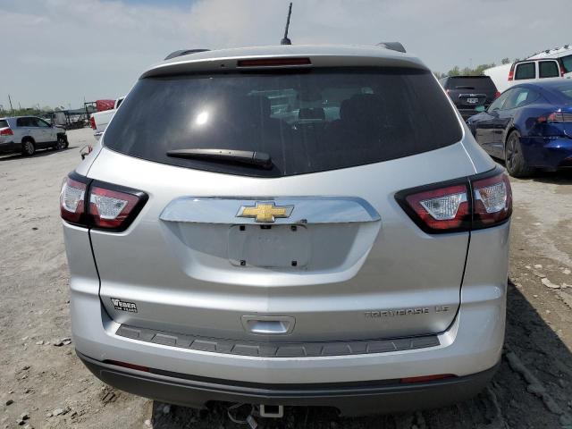 1GNKRFEDXDJ102412 - 2013 CHEVROLET TRAVERSE LS SILVER photo 6