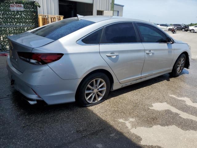 5NPE24AF0KH786995 - 2019 HYUNDAI SONATA SE SILVER photo 3