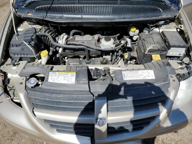 2D4GP44L05R557464 - 2005 DODGE GRAND CARA SXT GOLD photo 12