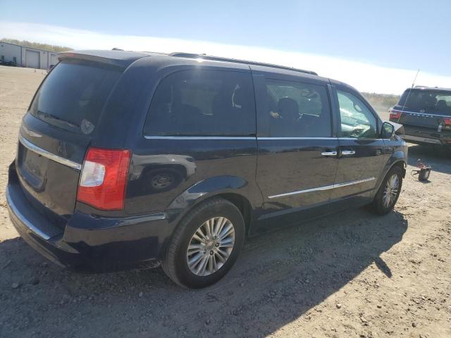 2C4RC1CG2CR415991 - 2012 CHRYSLER TOWN & COU TOURING L BLUE photo 3