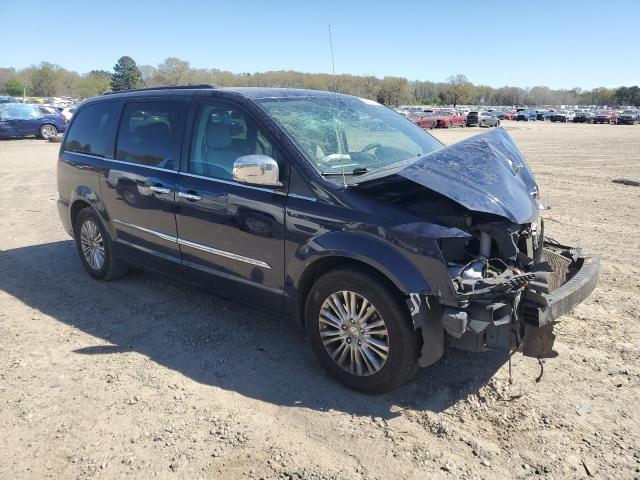 2C4RC1CG2CR415991 - 2012 CHRYSLER TOWN & COU TOURING L BLUE photo 4