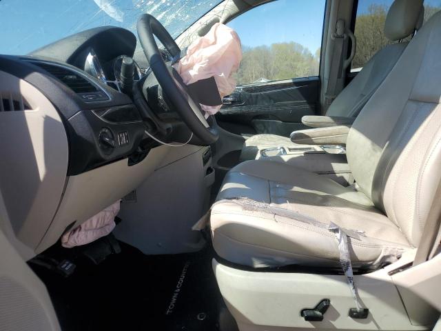 2C4RC1CG2CR415991 - 2012 CHRYSLER TOWN & COU TOURING L BLUE photo 7