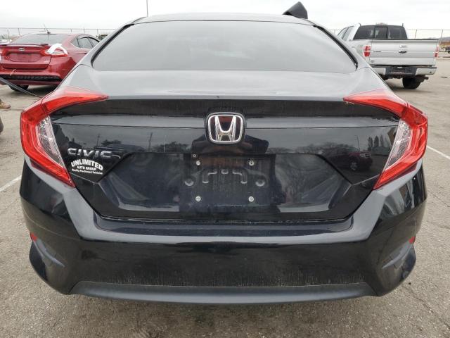 2HGFC2F53JH530736 - 2018 HONDA CIVIC LX BLACK photo 6