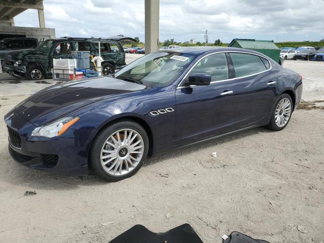 ZAM56RRA8F1159304 - 2015 MASERATI QUATTROPOR S BLUE photo 1