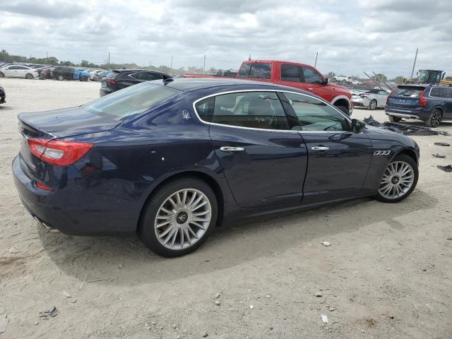 ZAM56RRA8F1159304 - 2015 MASERATI QUATTROPOR S BLUE photo 3