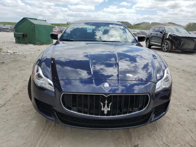 ZAM56RRA8F1159304 - 2015 MASERATI QUATTROPOR S BLUE photo 5