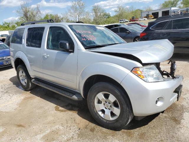 5N1AR1NB1CC639786 - 2012 NISSAN PATHFINDER S SILVER photo 4