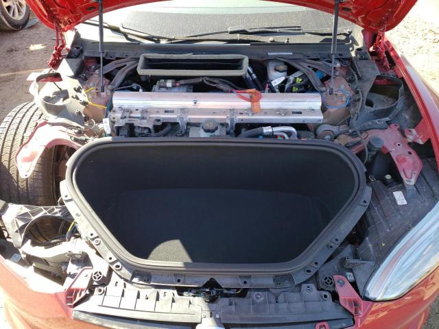 5YJSA1E56MF436438 - 2021 TESLA MODEL S Qırmızı foto 11