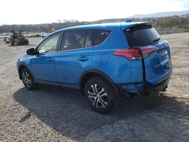 JTMBFREV0JJ747366 - 2018 TOYOTA RAV4 LE BLUE photo 2