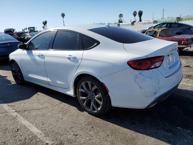 1C3CCCBB1FN639069 - 2015 CHRYSLER 200 S WHITE photo 2