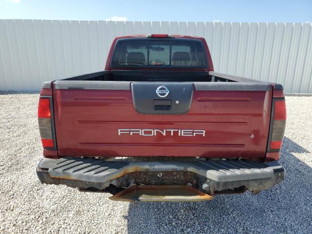 1N6DD26T54C433432 - 2004 NISSAN FRONTIER KING CAB XE MAROON photo 6