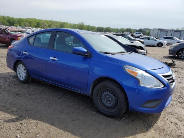 3N1CN7AP2HL872989 - 2017 NISSAN VERSA S BLUE photo 4