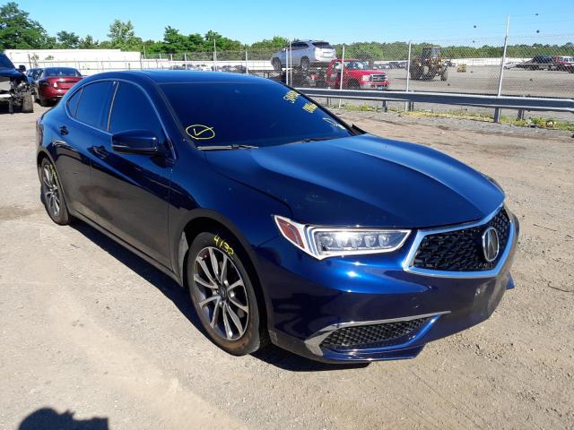 19UUB2F31JA009666 - 2018 ACURA TLX BLUE photo 1