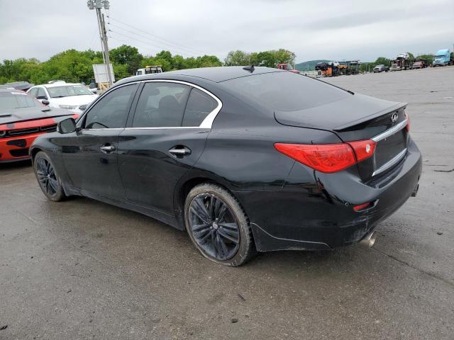 JN1FV7AR6GM451683 - 2016 INFINITI Q50 RED SPORT 400 BLACK photo 2