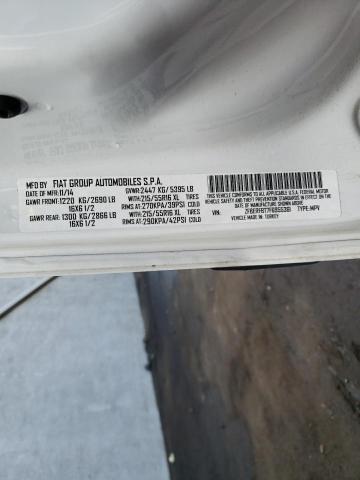 ZFBERFBT7F6955361 - 2015 RAM PROMASTER SLT Білий фото 13