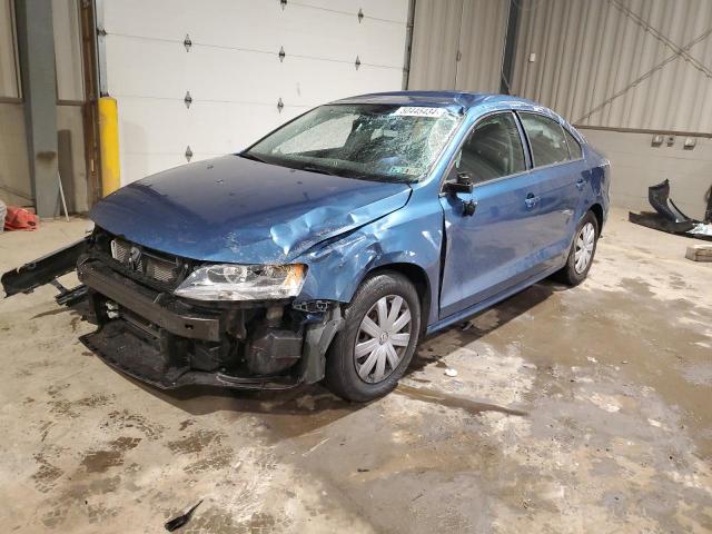 3VW2K7AJ7FM278495 - 2015 VOLKSWAGEN JETTA BASE BLUE photo 1