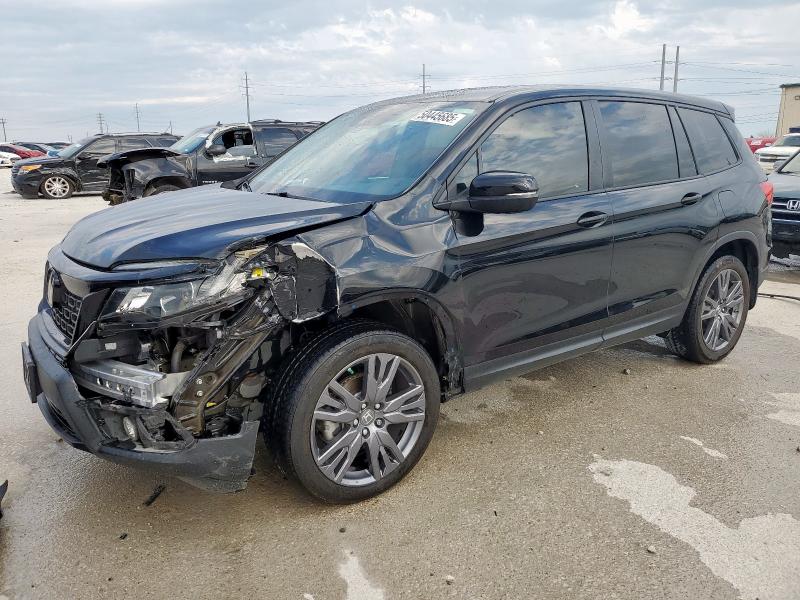 5FNYF7H50KB003009 - 2019 HONDA PASSPORT EXL أسود صورة 1