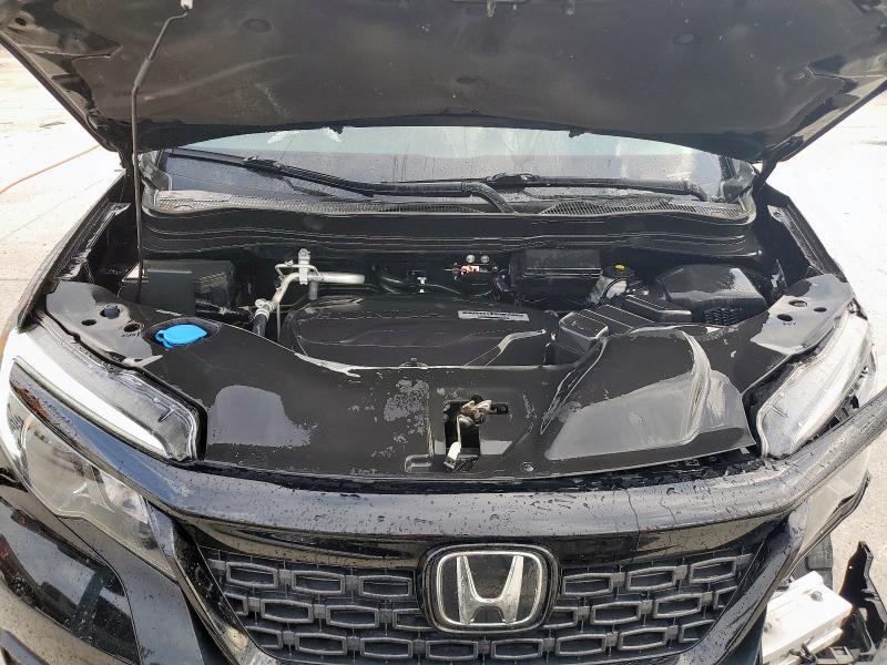 5FNYF7H50KB003009 - 2019 HONDA PASSPORT EXL أسود صورة 12