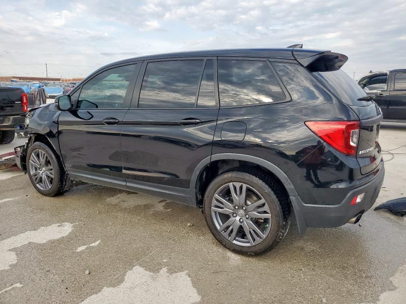 5FNYF7H50KB003009 - 2019 HONDA PASSPORT EXL أسود صورة 2