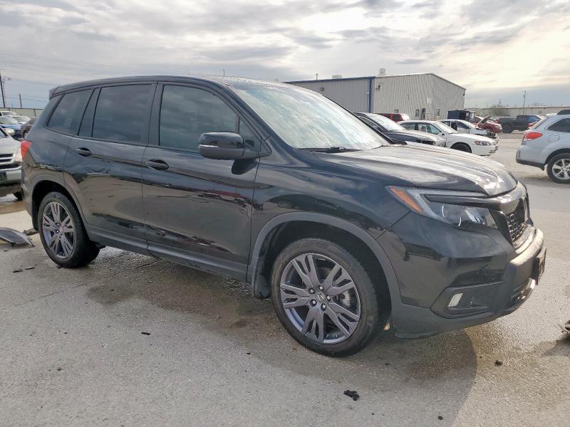 5FNYF7H50KB003009 - 2019 HONDA PASSPORT EXL أسود صورة 4