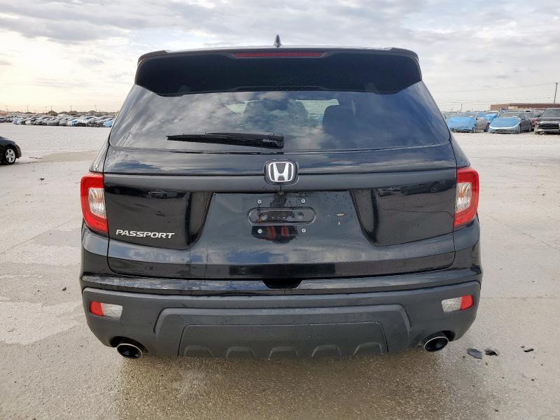 5FNYF7H50KB003009 - 2019 HONDA PASSPORT EXL أسود صورة 6