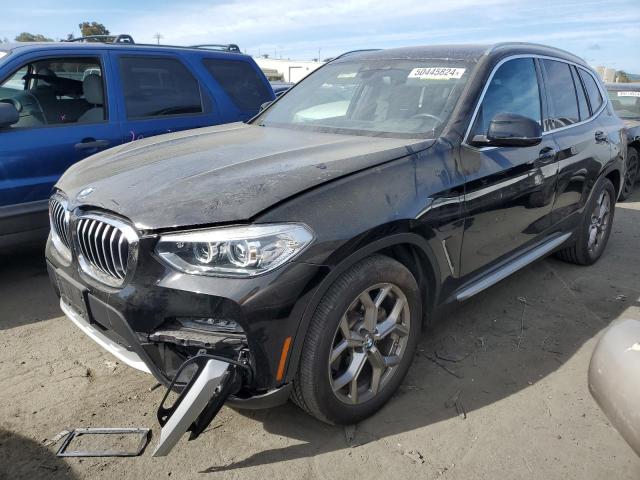 5UXTS1C09M9F41754 - 2021 BMW X3 XDRIVE30E BLACK photo 1