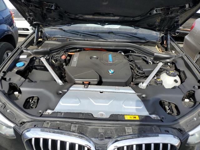 5UXTS1C09M9F41754 - 2021 BMW X3 XDRIVE30E BLACK photo 12