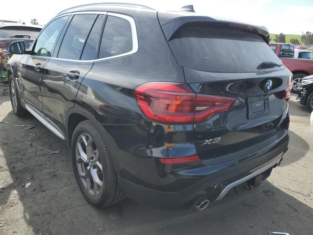 5UXTS1C09M9F41754 - 2021 BMW X3 XDRIVE30E BLACK photo 2