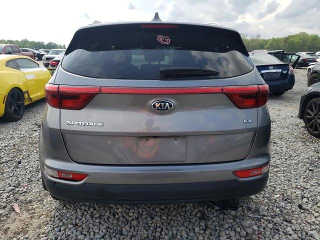 KNDPN3AC7H7234407 - 2017 KIA SPORTAGE EX GRAY photo 6