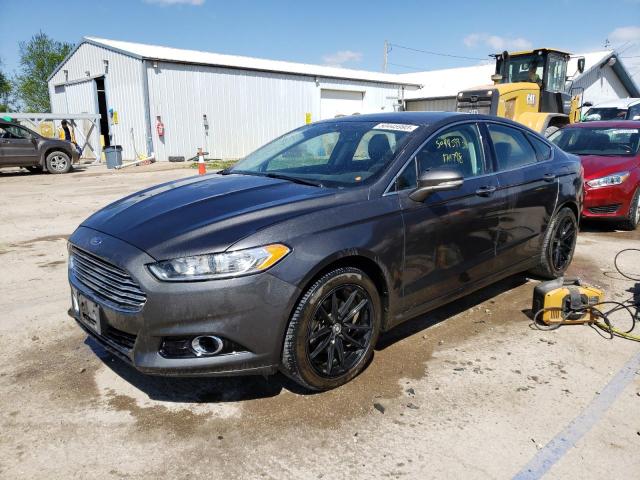 3FA6P0K91GR235458 - 2016 FORD FUSION TITANIUM GRAY photo 1