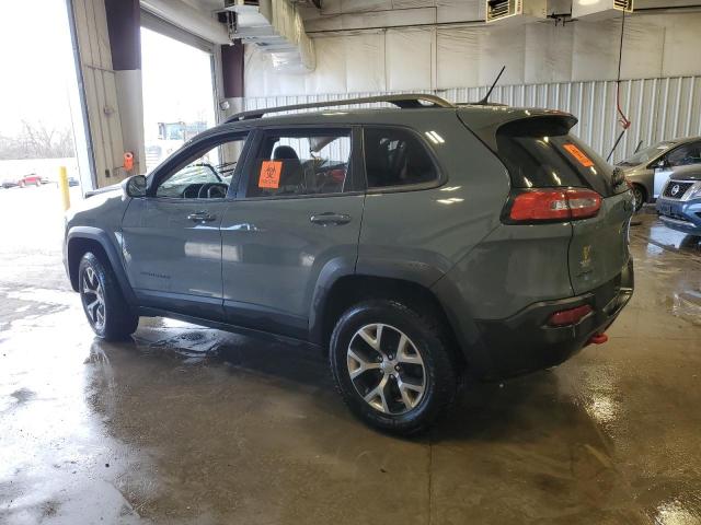 1C4PJMBS9EW161520 - 2014 JEEP CHEROKEE TRAILHAWK GRAY photo 2
