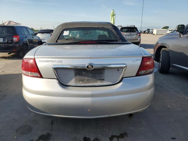 1C3EL55T13N608957 - 2003 CHRYSLER SEBRING LXI SILVER photo 6