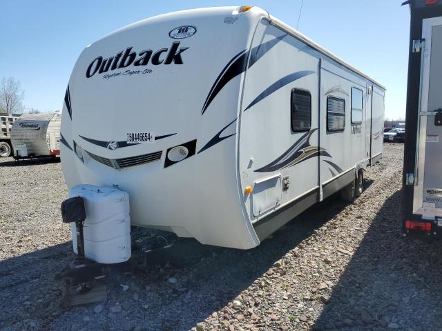 4YDT31227BB453514 - 2011 KEYSTONE OUTBACK WHITE photo 2