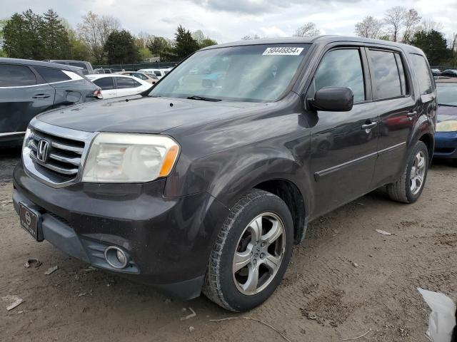 2012 HONDA PILOT EXL, 