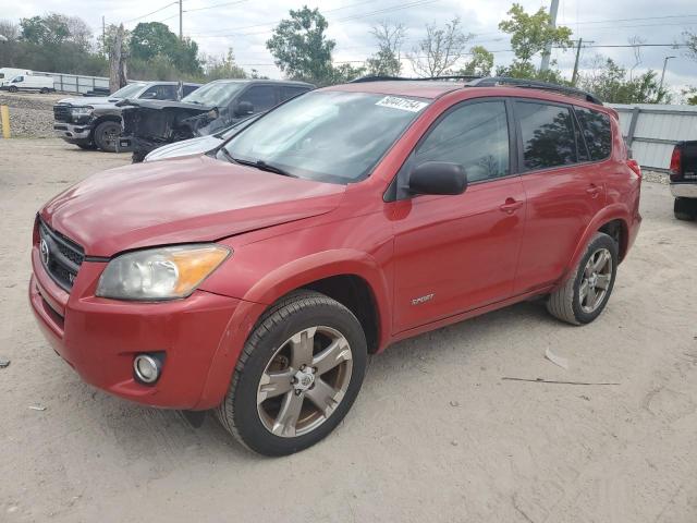 2T3WK4DV7BW009343 - 2011 TOYOTA RAV4 SPORT RED photo 1