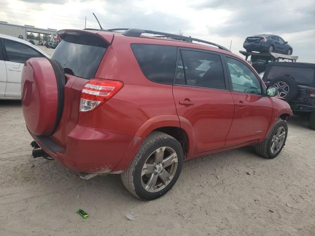 2T3WK4DV7BW009343 - 2011 TOYOTA RAV4 SPORT RED photo 3