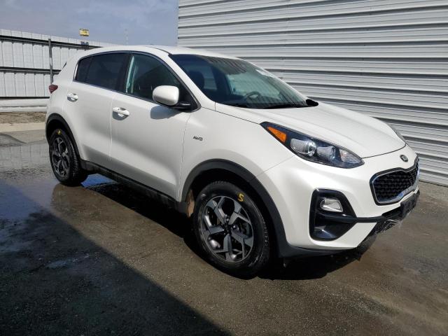 KNDPMCAC6M7938272 - 2021 KIA SPORTAGE LX WHITE photo 4