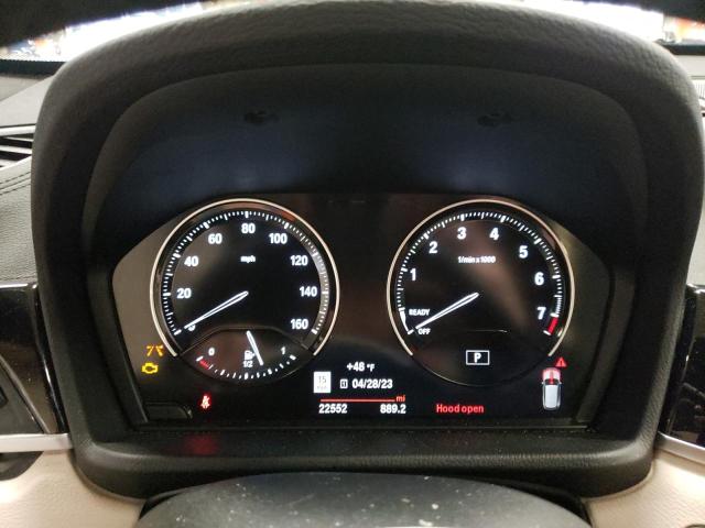 WBXJG9C03N5V20187 - 2022 BMW X1 XDRIVE28I WHITE photo 9