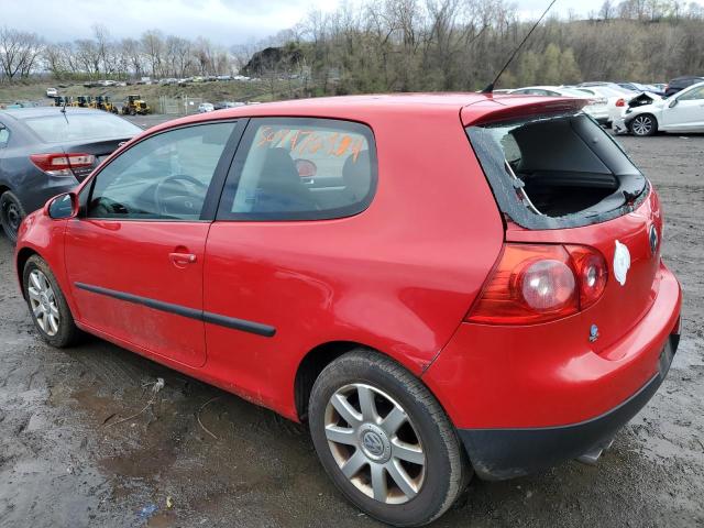 WVWBR71KX7W281223 - 2007 VOLKSWAGEN RABBIT RED photo 2