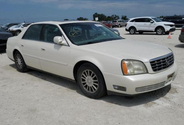 1G6KE54YX3U117916 - 2003 CADILLAC DEVILLE DHS BEIGE photo 4