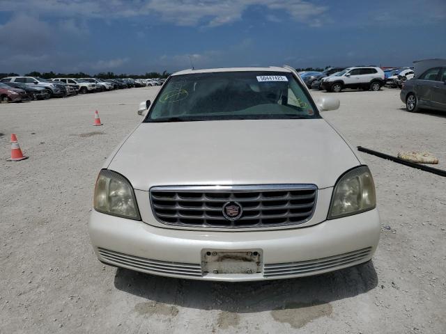 1G6KE54YX3U117916 - 2003 CADILLAC DEVILLE DHS BEIGE photo 5