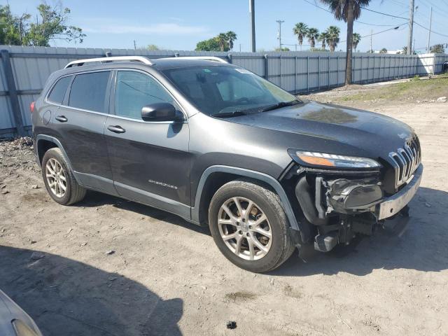 1C4PJLCS8EW217519 - 2014 JEEP CHEROKEE LATITUDE GRAY photo 4