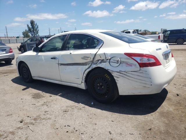 1N4AA5AP7BC839323 - 2011 NISSAN MAXIMA S WHITE photo 2