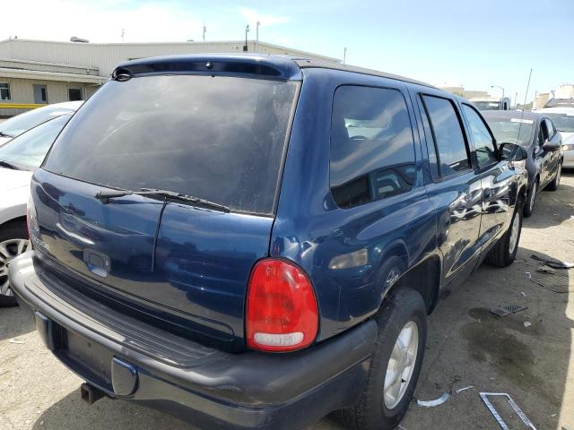 1B4HR28Y0YF153160 - 2000 DODGE DURANGO BLUE photo 3